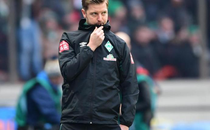 Das Team von Trainer Florian Kohfeldt verspielte in Berlin eine 2:0-Führung. Foto: Soeren Stache/dpa-Zentralbild/dpa