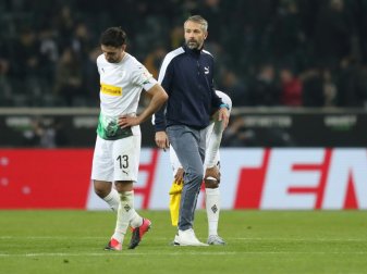 Lars Stindl (l.) enttäuscht nach der Niederlage Lars Stindl (l.) enttäuscht nach der Niederlage