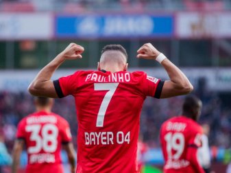 Paulinho stand bei Bayer Leverkusen das erste Mal in der Startelf. Foto: Rolf Vennenbernd/dpa Paulinho stand bei Bayer Leverkusen das erste Mal in der Startelf. Foto: Rolf Vennenbernd/dpa