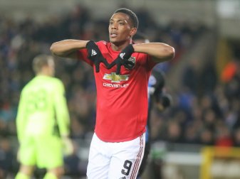 Anthony Martial erzielte das 1:0 Anthony Martial erzielte das 1:0