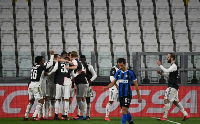 Juventus Turin gewinnt "Geisterspiel" gegen Inter 