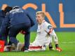 Mainz-Keeper Robin Zentner fällt nach seiner Verletztung gegen Düsseldorf länger aus. Foto: Torsten Silz/dpa