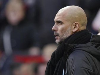 Ist kein Freund von Geisterspielen: ManCity-Coach Pep Guardiola. Foto: Dave Thompson/AP/dpa Ist kein Freund von Geisterspielen: ManCity-Coach Pep Guardiola. Foto: Dave Thompson/AP/dpa