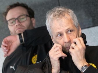 Will mit dem BVB ins Königsklassen-Achtelfinale: Trainer Lucien Favre. Foto: Bernd Thissen/dpa Will mit dem BVB ins Königsklassen-Achtelfinale: Trainer Lucien Favre. Foto: Bernd Thissen/dpa