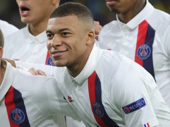 Nicht mit dem Coronavirus infiziert: Kylian Mbappe Nicht mit dem Coronavirus infiziert: Kylian Mbappe