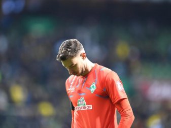 Werder Bremen muss im kommenden Heimspiel gegen Bayer Leverkusen auf Torwart Jiri Pavlenka verzichten. Foto: Carmen Jaspersen/dpa