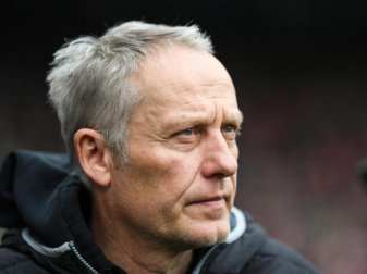 Freiburgs Trainer, Christian Streich. Foto: Patrick Seeger/dpa