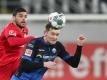 Wurde als erster Bundesligaprofi positiv auf das Coronavirus getestet: Paderborns Luca Kilian. Foto: Friso Gentsch/dpa