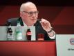 Fordert eine lange Pause aufgrund der Corona-Krise: Ex-Bayern-Boss Uli Hoeneß. Foto: Sven Hoppe/dpa