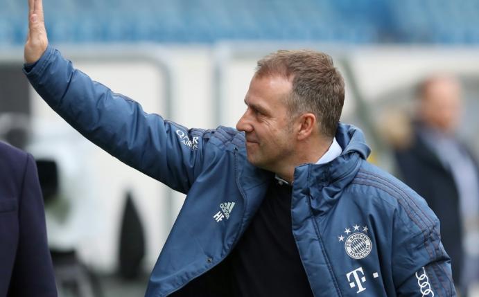 Flick ist seit November 2019 Cheftrainer der Bayern