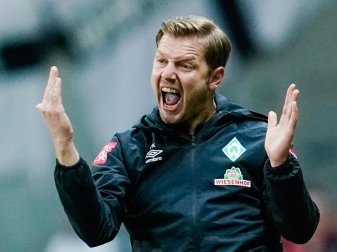 Werder-Coach Florian Kohfeldt hat seine Spieler zum Training beordert. Foto: Uwe Anspach/dpa Werder-Coach Florian Kohfeldt hat seine Spieler zum Training beordert. Foto: Uwe Anspach/dpa