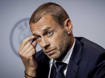 Plant weiterhin bei der EM mit einem paneuropäischen Turnier: Aleksander Ceferin, UEFA-Präsident. Foto: "robin Van Lonkhuijsen"/ANP/dpa