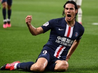 Uruguays Idol Edinson Cavani spielt für Paris Saint-Germain. Foto: Franck Fife/AFP/dpa