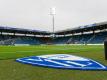 Der VfL Bochum hat die Beleuchtung im Stadion eingeschaltet und sich an einer Solidaraktion beteiligt. Foto: Guido Kirchner/dpa