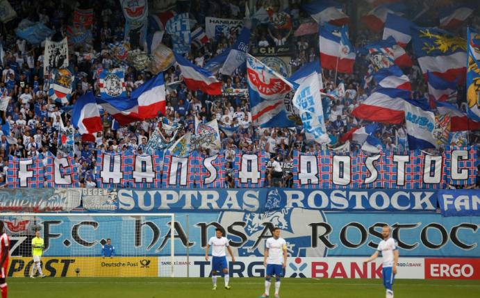 Rostock-Fans rufen zur Unterstützung für den Verein auf