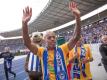 Liebling der Fans: Marcelinho hatte von 2001 bis 2006 bei Hertha BSC gespielt. Foto: picture alliance / Jörg Carstensen/dpa