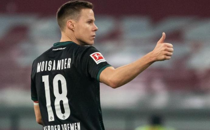 Niklas Moisander ist der Kapitän des SV Werder Bremen. Foto: Bernd Thissen/dpa