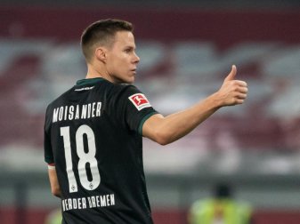 Niklas Moisander ist der Kapitän des SV Werder Bremen. Foto: Bernd Thissen/dpa Niklas Moisander ist der Kapitän des SV Werder Bremen. Foto: Bernd Thissen/dpa