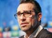 Michael Preetz ist der Geschäftsführer von Hertha BSC. Foto: Andreas Gora/dpa