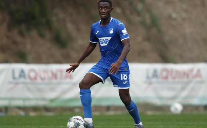 Diadie Samassékou spielt in der Bundesliga für die TSG 1899 Hoffenheim. Foto: Friso Gentsch/dpa