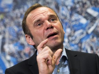 Noch ist Bernd Hoffmann der Vorstandschef des Hamburger SV. Foto: Malte Christians/dpa Noch ist Bernd Hoffmann der Vorstandschef des Hamburger SV. Foto: Malte Christians/dpa