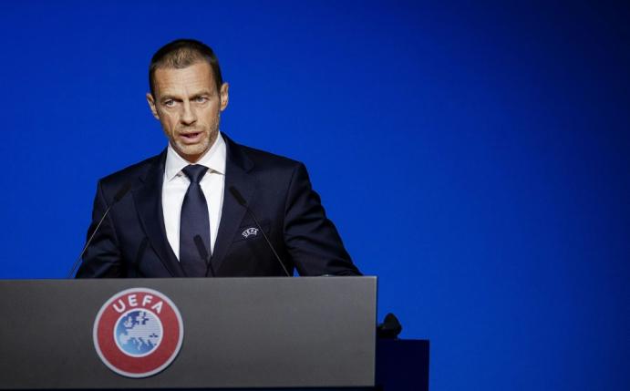 Ceferin glaubt an eine Fortsetzung des Fußballbetriebs