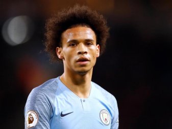 War vor dieser Saison als Wunschspieler beim FC Bayern München: Manchester Citys Leroy Sané. Foto: Martin Rickett/PA Wire/dpa