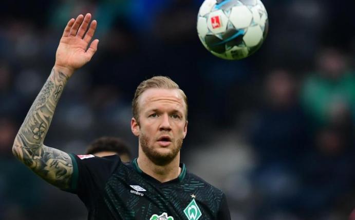 «Lieber Spiele ohne Zuschauer als keine Spiele», findet Werder Profi Kevin Vogt from Bremen. Foto: Soeren Stache/zb/dpa