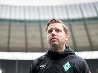 Werder-Trainer Florian Kohfeldt wartet noch auf eine Ausnahmegenehmigung für seinen Verein. Foto: Soeren Stache/dpa-Zentralbild/dpa