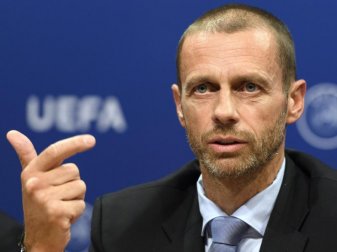 Aleksander Ceferin ist der Präsident der UEFA. Foto: Laurent Gillieron/KEYSTONE/dpa