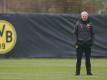 Dortmunds Trainer Lucien Favre. Foto: Friso Gentsch/dpa