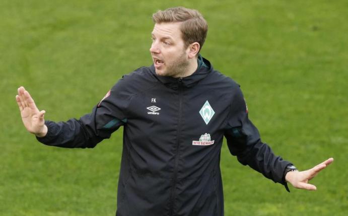 Kann noch nicht mit dem Training in Kleingruppen beginnen: Florian Kohfeldt, Trainer des SV Werder Bremen. Foto: Clara Margais/dpa