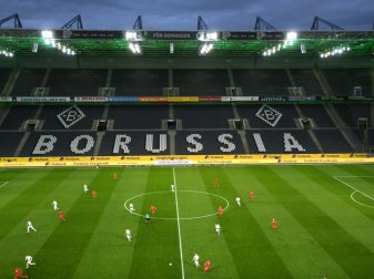 In Gladbach fand das erste Bundesliga-Geisterspiel statt In Gladbach fand das erste Bundesliga-Geisterspiel statt