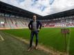 Michael Ströll, Geschäftsführer des FC Augsburg. Foto: Stefan Puchner/dpa