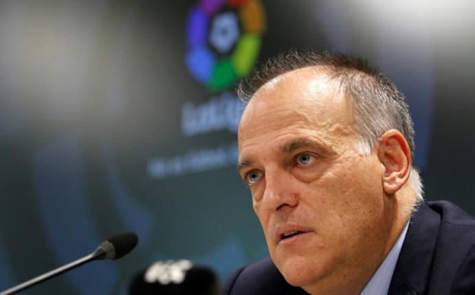 Liga-Präsident Tebas nennt mögliche Termine für Neustart