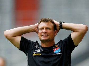 Cheftrainer der SpVgg Unterhaching: Claus Schromm Cheftrainer der SpVgg Unterhaching: Claus Schromm