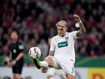 Fußballer des Zweitligist 1. FC Heidenheim Andrich Fußballer des Zweitligist 1. FC Heidenheim Andrich