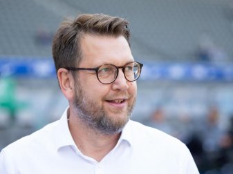 Martin Przondziono, Geschäftsführer Sport des SC Paderborn. Foto: Soeren Stache/dpa-Zentralbild/dpa
