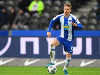 Herthas Maximilian Mittelstädt. Foto: Soeren Stache/dpa-Zentralbild/dpa Herthas Maximilian Mittelstädt. Foto: Soeren Stache/dpa-Zentralbild/dpa