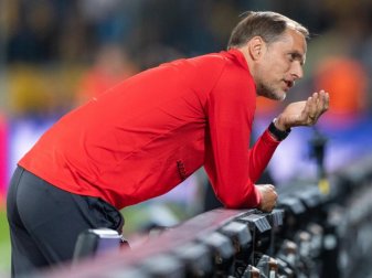 Thomas Tuchel trainiert die Sars von Paris Saint-Germain. Foto: Robert Michael/dpa-Zentralbild/dpa
