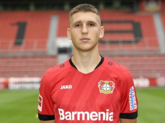Kommt bei Bayer Leverkusen derzeit nicht so richtig zum Zuge: Panagiotis Retsos. Foto: Ina Fassbender/POOL/AFP/dpa
