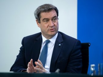 Bayerns Ministerpräsident Markus Söder macht Hoffnung Bayerns Ministerpräsident Markus Söder macht Hoffnung