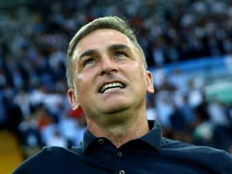 DFB-Trainer Stefan Kuntz spricht Lob aus DFB-Trainer Stefan Kuntz spricht Lob aus