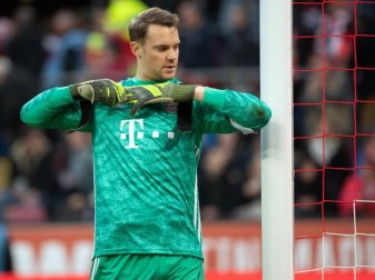 Torwart Manuel Neuer ist gerade in Vertragsverhandlungen mit dem FC Bayern München. Foto: Federico Gambarini/dpa Torwart Manuel Neuer ist gerade in Vertragsverhandlungen mit dem FC Bayern München. Foto: Federico Gambarini/dpa