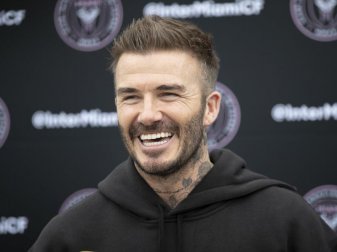 Auch David Beckham unterstützt die Kampagne der FIFA. Foto: Al Diaz/TNS via ZUMA Wire/dpa Auch David Beckham unterstützt die Kampagne der FIFA. Foto: Al Diaz/TNS via ZUMA Wire/dpa