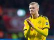 Unterstützt die Hilfsaktion von Teamkollege Marco Reus: BVB-Torjäger Erling Haaland. Foto: Guido Kirchner/dpa