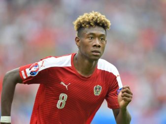 Soll laut einem Medienbericht doch nicht der jüngste Debütant von Österreichs Nationalmannschaft sein: David Alaba. Foto: picture alliance / Peter Kneffel/dpa Soll laut einem Medienbericht doch nicht der jüngste Debütant von Österreichs Nationalmannschaft sein: David Alaba. Foto: picture alliance / Peter Kneffel/dpa