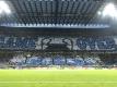 Eine Choreographie der Inter-Fans: Game Over für die Serie-A-Saison?. Foto: Alberto Lingria/XinHua/dpa