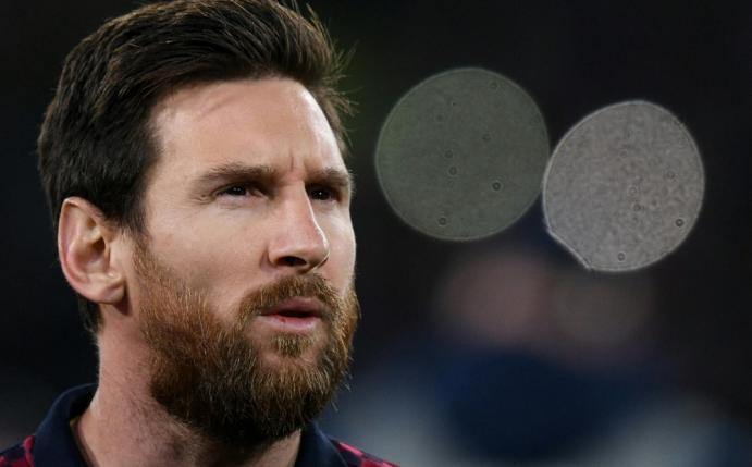 Weltstar Lionel Messi vom FC Barcelona
