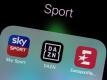 Eurosport hat die Rechte für die Freitags- sowie zehn Sonntags- und Montagsspiele an DAZN sublizenziert. Foto: Rolf Vennenbernd/dpa
